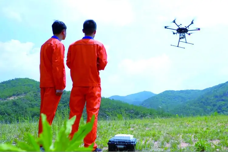 凌河无人机倾斜摄影巡检拍摄